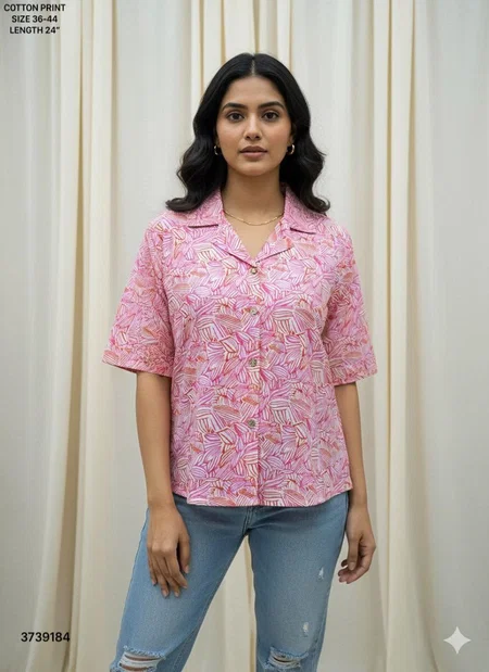 FF Mr Cotton Print Shirts Wholesale Clothing Distributors In India